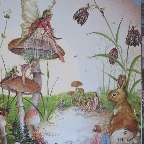 Set of 2 FAIRYLAND Glitter Calendars 2012 & 2013 (K635) - Picture 4 of 10